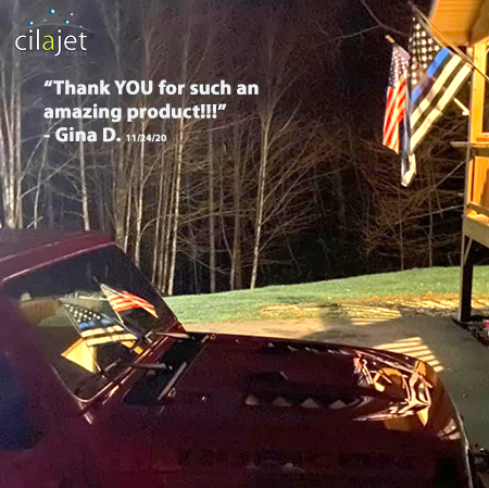Tagged on FB by another happy Cilajet customer!